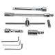 46Pcs Car Motorcycle Repair Tool Deep Socket Ratchet Wrench Screwdriver Head Set Tools 46Pcs Car Motorcycle Repair Tool Deep Socket Ratchet Wrench Screwdriver Head Set Tools