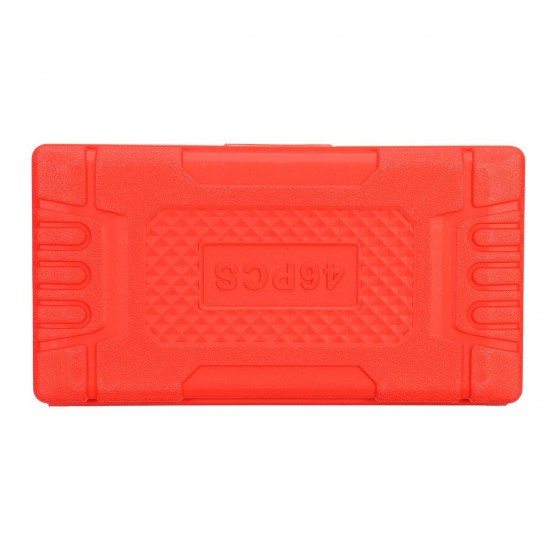 46Pcs Car Motorcycle Repair Tool Deep Socket Ratchet Wrench Screwdriver Head Set Tools 46Pcs Car Motorcycle Repair Tool Deep Socket Ratchet Wrench Screwdriver Head Set Tools
