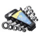 5Pcs Metric Offset Ring Wrench Spanner Ratchet Metric Hand DIY Tool Set 5Pcs Metric Offset Ring Wrench Spanner Ratchet Metric Hand DIY Tool Set