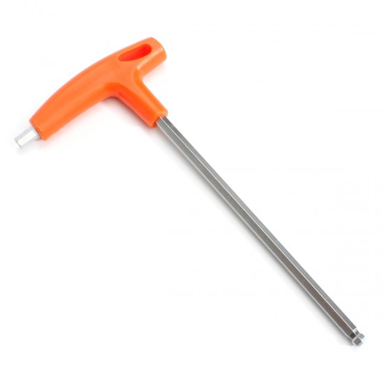 6Pcs T Handle Ball Ended Hex Key Set Long Reach Allen Screwdriver Wrench Tool 22.53568mm