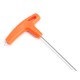 6Pcs T Handle Ball Ended Hex Key Set Long Reach Allen Screwdriver Wrench Tool 22.53568mm