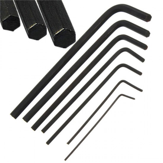 7pcs 0.7mm-3mm Mini Hexagon Hex Allen Key Wrench Screwdriver Set Tool Kit