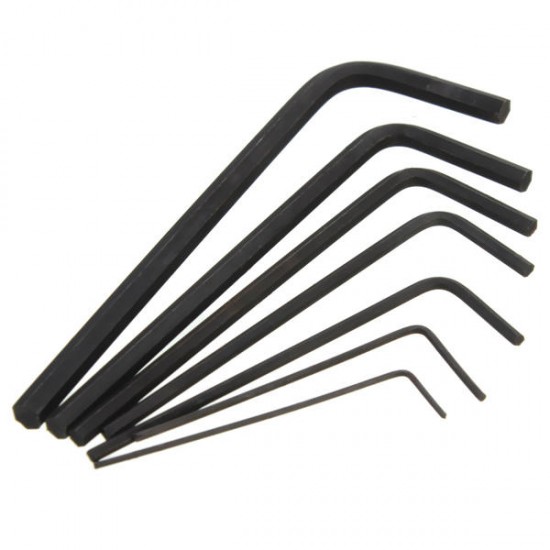 7pcs 0.7mm-3mm Mini Hexagon Hex Allen Key Wrench Screwdriver Set Tool Kit