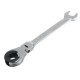 8-14mm 72 Tooth Tubing Ratchet Wrench Flexible Head Open Spanners Hand Car Repair Tools