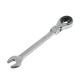 8-14mm 72 Tooth Tubing Ratchet Wrench Flexible Head Open Spanners Hand Car Repair Tools