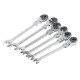 8-14mm 72 Tooth Tubing Ratchet Wrench Flexible Head Open Spanners Hand Car Repair Tools 8-14mm 72 Tooth Tubing Ratchet Wrench Flexible Head Open Spanners Hand Car Repair Tools