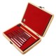 8Pcs 256Hz - 512Hz Steel Tuning Fork Set Physics Medical Diagnostic And Mallet