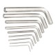 8Pcs Metric Combination Hex Key Allen Wrench Set 1.5mm to 10mm Key Hand Tool
