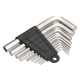 8Pcs Metric Combination Hex Key Allen Wrench Set 1.5mm to 10mm Key Hand Tool