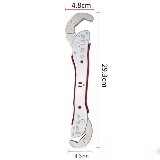 9-45mm Adjustable Multi Purpose Spanner Set Of Tool Universal Wrench Pipe Adjustable Spanner For Home 9-45mm Adjustable Multi Purpose Spanner Set Of Tool Universal Wrench Pipe Adjustable Spanner For Home