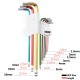 9 Pcs L Shape Hex Key Set Allen Wrench 1.5mm 2mm 2.5mm 3mm 4mm 5mm 6mm 8mm 10mm 9 Pcs L Shape Hex Key Set Allen Wrench 1.5mm 2mm 2.5mm 3mm 4mm 5mm 6mm 8mm 10mm
