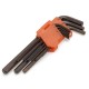 9Pcs Hex Key Allen Tools Wrench Set Extra-long Arm AllenTorque Sae Memtric Torx Spanner