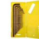 9Pcs S2 Alloy Steel Ball Head L Shape Torx Allen Wrench Set 1.5mm to 10mm Repair Tools 9Pcs S2 Alloy Steel Ball Head L Shape Torx Allen Wrench Set 1.5mm to 10mm Repair Tools