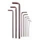 9Pcs S2 Alloy Steel Ball Head L Shape Torx Allen Wrench Set 1.5mm to 10mm Repair Tools 9Pcs S2 Alloy Steel Ball Head L Shape Torx Allen Wrench Set 1.5mm to 10mm Repair Tools
