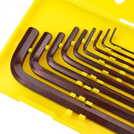 9Pcs S2 Alloy Steel Ball Head L Shape Torx Allen Wrench Set 1.5mm to 10mm Repair Tools 9Pcs S2 Alloy Steel Ball Head L Shape Torx Allen Wrench Set 1.5mm to 10mm Repair Tools