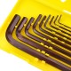 9Pcs S2 Alloy Steel Ball Head L Shape Torx Allen Wrench Set 1.5mm to 10mm Repair Tools 9Pcs S2 Alloy Steel Ball Head L Shape Torx Allen Wrench Set 1.5mm to 10mm Repair Tools