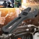 AN3-AN16 Adjustable Aluminum Wrench Fitting Tool Spanner Black