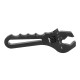 AN3-AN16 Adjustable Aluminum Wrench Fitting Tool Spanner Black AN3-AN16 Adjustable Aluminum Wrench Fitting Tool Spanner Black