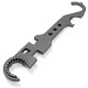 AR15/M4 Multi Purpose Combo Wrench Tool Wrench Barrel Nut Stock Tool 31cm Length
