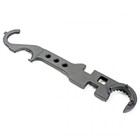 AR15/M4 Multi Purpose Combo Wrench Tool Wrench Barrel Nut Stock Tool 31cm Length