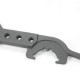 AR15/M4 Multi Purpose Combo Wrench Tool Wrench Barrel Nut Stock Tool 31cm Length AR15/M4 Multi Purpose Combo Wrench Tool Wrench Barrel Nut Stock Tool 31cm Length