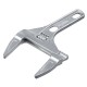 Adjustable Spanner 16-68mm Big Opening Spanner Wrench Mini Nut Key Hand Tools Metal Universal Spanner Jaw Hand Tool for Repairing