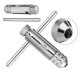 Adjustable T-Handle Ratchet Tap Wrench M3-8 M5-12 Machine Screw Thread Tool Adjustable T-Handle Ratchet Tap Wrench M3-8 M5-12 Machine Screw Thread Tool