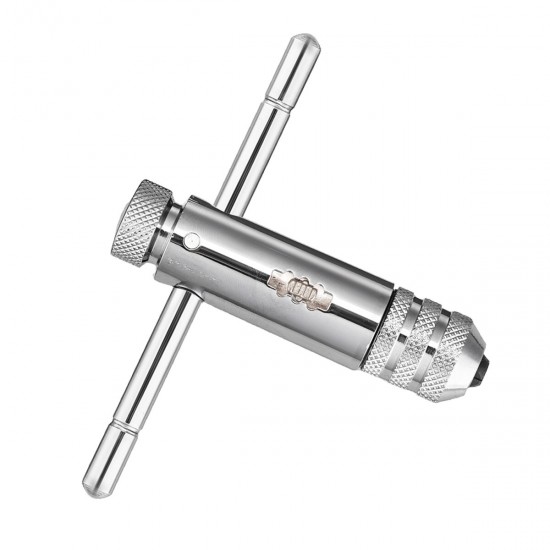 Adjustable T-Handle Ratchet Tap Wrench M3-8 M5-12 Machine Screw Thread Tool Adjustable T-Handle Ratchet Tap Wrench M3-8 M5-12 Machine Screw Thread Tool