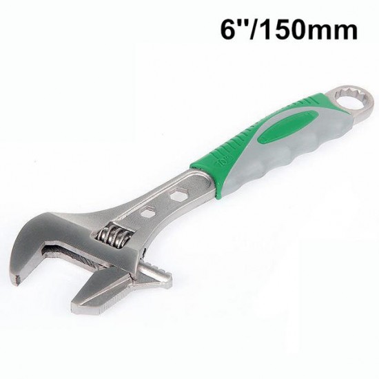 Adjustable Universal Wrench Spanner 6/8/10/12Inch Wrench Set With Allen Key Ratchet Wrench Hand Tools