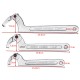 Chrome Vanadium Adjustable Hook Wrench C Spanner Tool 19-51mm 32-76mm 51-120mm Chrome Vanadium Adjustable Hook Wrench C Spanner Tool 19-51mm 32-76mm 51-120mm
