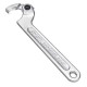 Chrome Vanadium Adjustable Hook Wrench C Spanner Tool 19-51mm 32-76mm 51-120mm Chrome Vanadium Adjustable Hook Wrench C Spanner Tool 19-51mm 32-76mm 51-120mm