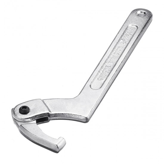 Chrome Vanadium Adjustable Hook Wrench C Spanner Tool 19-51mm 32-76mm 51-120mm