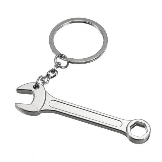 Creative Mini Tool Model Wrench Socket Key Chain Ring Creative Mini Tool Model Wrench Socket Key Chain Ring