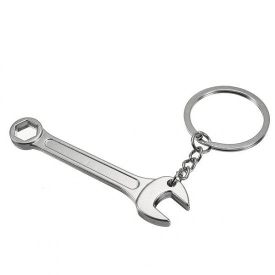 Creative Mini Tool Model Wrench Socket Key Chain Ring Creative Mini Tool Model Wrench Socket Key Chain Ring