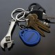 Creative Mini Tool Model Wrench Spanner Key Chain Ring Creative Mini Tool Model Wrench Spanner Key Chain Ring