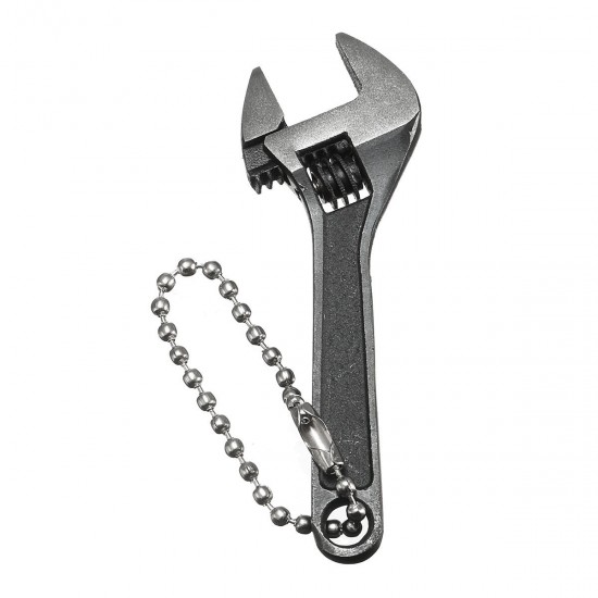 66mm 2.6inch Mini Metal Adjustable Wrench Spanner Hand Tool 0-10mm Jaw Wrench Black 66mm 2.6inch Mini Metal Adjustable Wrench Spanner Hand Tool 0-10mm Jaw Wrench Black