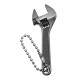 66mm 2.6inch Mini Metal Adjustable Wrench Spanner Hand Tool 0-10mm Jaw Wrench Black 66mm 2.6inch Mini Metal Adjustable Wrench Spanner Hand Tool 0-10mm Jaw Wrench Black