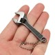 66mm 2.6inch Mini Metal Adjustable Wrench Spanner Hand Tool 0-10mm Jaw Wrench Black