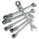 7pcs a Set 6mm,7mm,8mm,9mm,10mm,11mm,12mm Flexible Pivoting Head Ratchet Combination Spanner Wrench Garage Metric Tool 7pcs a Set 6mm,7mm,8mm,9mm,10mm,11mm,12mm Flexible Pivoting Head Ratchet Combination Spanner Wrench Garage Metric Tool