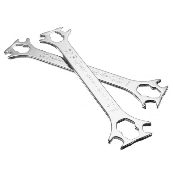 Hex Wrench Multifunction Hexagon Wrench Metric Imperial Type Bike Repair Spanner