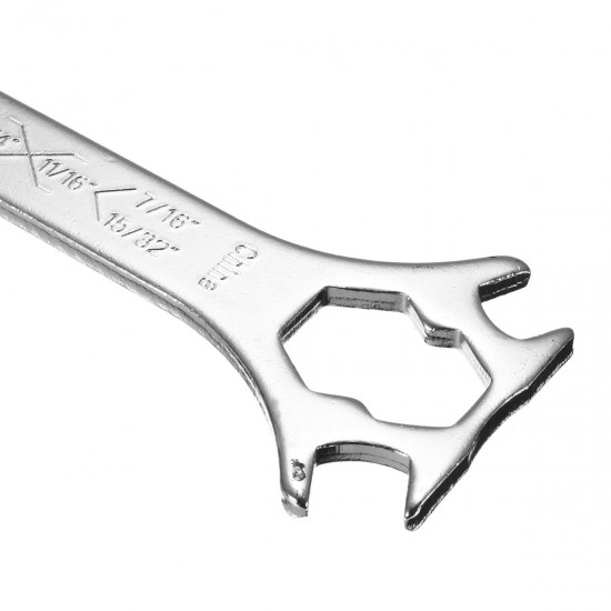 Hex Wrench Multifunction Hexagon Wrench Metric Imperial Type Bike Repair Spanner