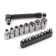 19Pcs L Shap Screwdriver Set Dual Tips 1/4inch Socket Wrench Screwdriver Bit Set Repair Hand Tool Kit 19Pcs L Shap Screwdriver Set Dual Tips 1/4inch Socket Wrench Screwdriver Bit Set Repair Hand Tool Kit