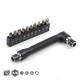 19Pcs L Shap Screwdriver Set Dual Tips 1/4inch Socket Wrench Screwdriver Bit Set Repair Hand Tool Kit 19Pcs L Shap Screwdriver Set Dual Tips 1/4inch Socket Wrench Screwdriver Bit Set Repair Hand Tool Kit