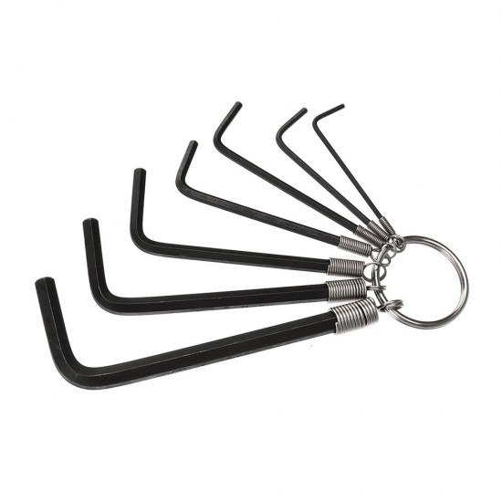 JETECH Hex Key Wrench 7Pcs Hex Key Set On A Ring