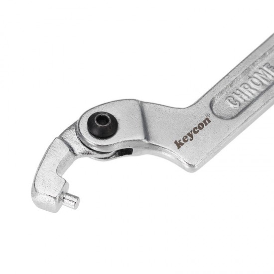 Metric Crescent Wrench Hooked Multifunctional Hook Type Wrench Tool 4 Sizes Metric Crescent Wrench Hooked Multifunctional Hook Type Wrench Tool 4 Sizes