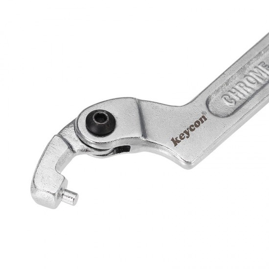 Metric Crescent Wrench Hooked Multifunctional Hook Type Wrench Tool 4 Sizes