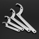Metric Crescent Wrench Hooked Multifunctional Hook Type Wrench Tool 4 Sizes Metric Crescent Wrench Hooked Multifunctional Hook Type Wrench Tool 4 Sizes