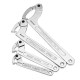 Metric Crescent Wrench Hooked Multifunctional Hook Type Wrench Tool 4 Sizes Metric Crescent Wrench Hooked Multifunctional Hook Type Wrench Tool 4 Sizes