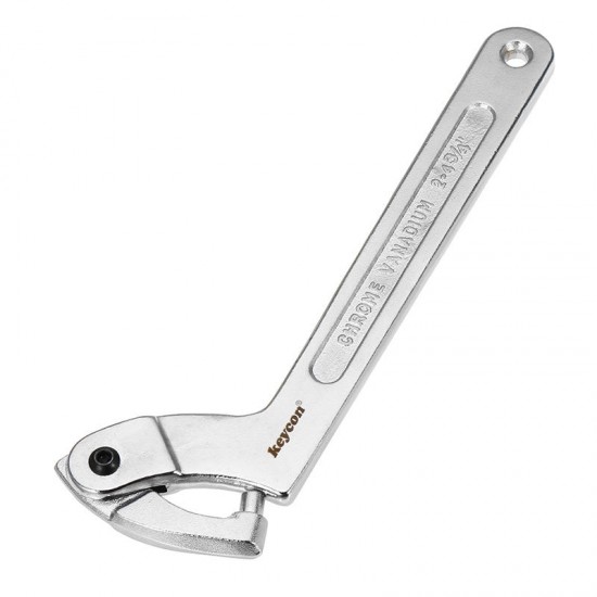 Metric Crescent Wrench Hooked Multifunctional Hook Type Wrench Tool 4 Sizes Metric Crescent Wrench Hooked Multifunctional Hook Type Wrench Tool 4 Sizes