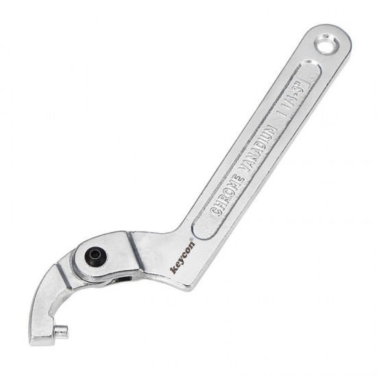 Metric Crescent Wrench Hooked Multifunctional Hook Type Wrench Tool 4 Sizes